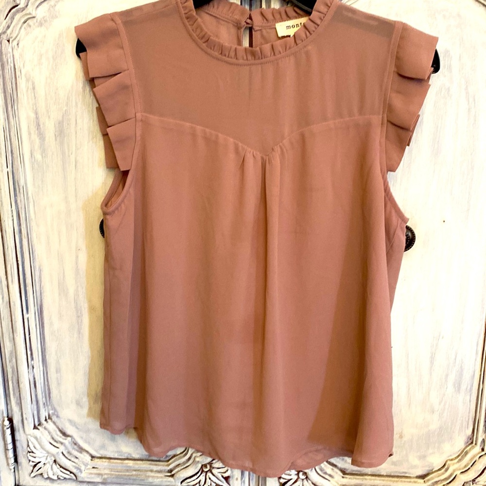Cute mauve summer top. Worn once.